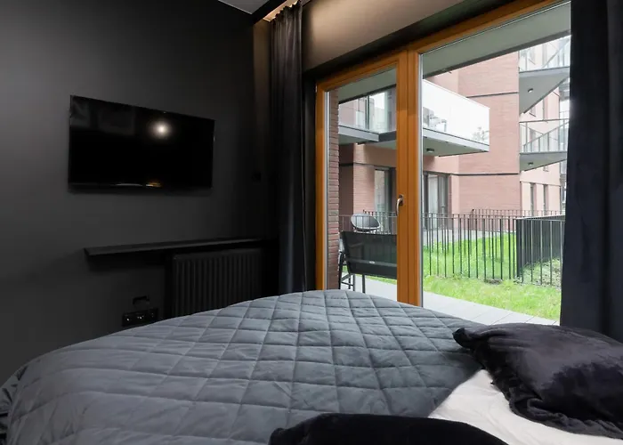 Apartamento Prestige Elegant In With Sauna, Gym And Parking By Renters Gdańsk