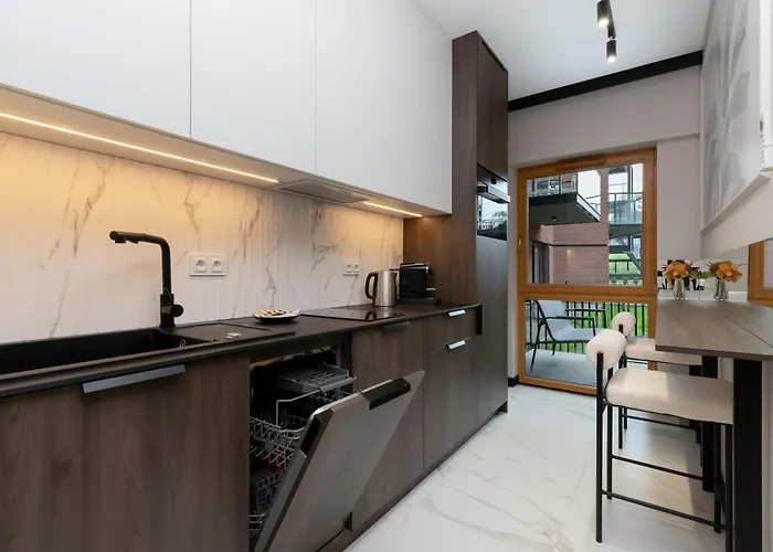 Prestige Elegant In With Sauna, Gym And Parking By Renters Gdańsk