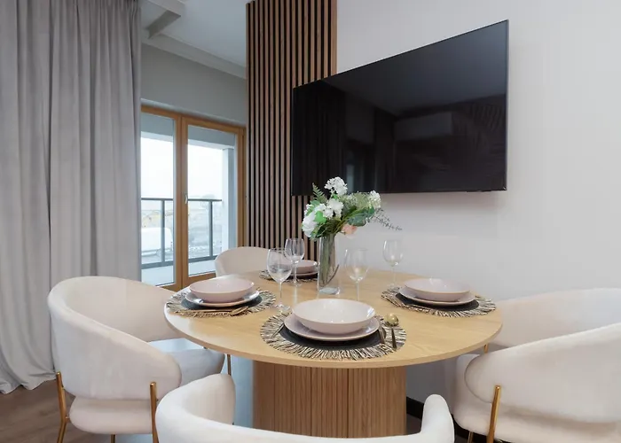 Apartamento Prestige Elegant In With Sauna, Gym And Parking By Renters Gdańsk