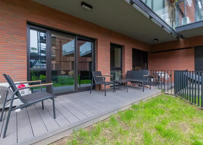 Prestige Elegant In With Sauna, Gym And Parking By Renters Apartment Danzig